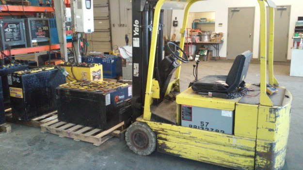 Although perhps not strictly necessary for fixing windshield wipers- one never can be sure when one might need a forklift!