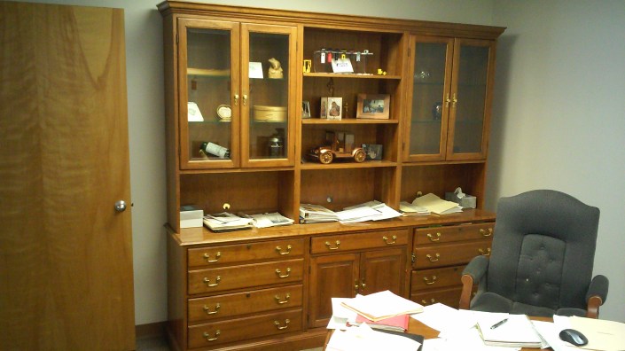 Do you see the bottle of Ten year old Laphroig Single Malt?