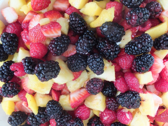 No Easter is complete without fruit salad
