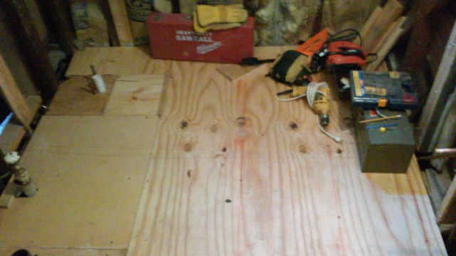 The legendary Milwaukee Sawzall. The solution to most problems.